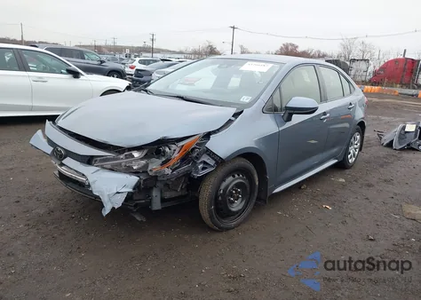 2022 Toyota Corolla Le из США, поврежденный, VIN JTDEPMAE1N3003398